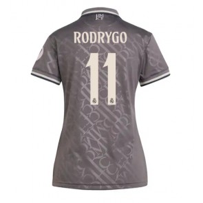 Real Madrid Rodrygo Goes #11 Dámské Alternativní Dres 2024-25 Krátký Rukáv